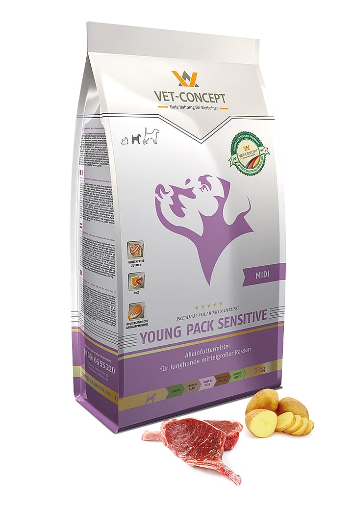 Vet-Concept Young Pack Sensitive Puppyvoer