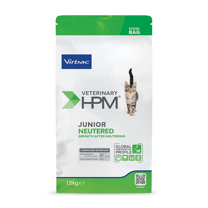 HPM Veterinary Junior Neutered Cat 1.5 kg