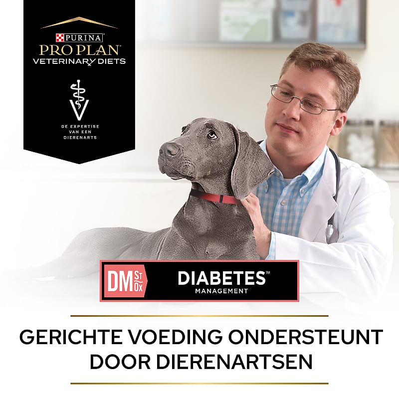 Purina Pro Plan Veterinary Diets Canine DM Diabetes Management Hondenvoer 3 kg