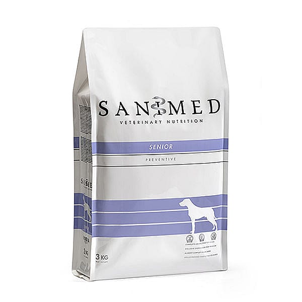 Sanimed Senior Hond: Natuurlijke voeding - Gezonde gewrichten - Hart & Hersenen 3 kg