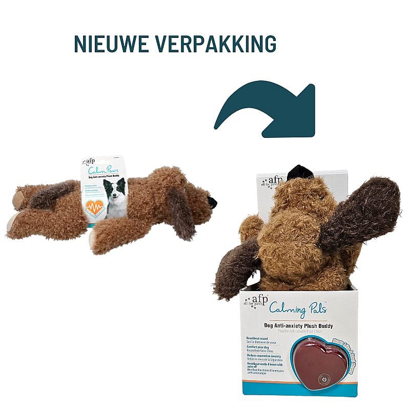 AFP Calm Paws-Dog Anti Anxiety Plush Buddy