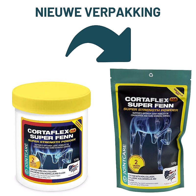 Equine America Cortaflex HA Super Fenn Super Strength Powder Paard 500 gram