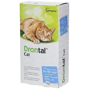 Drontal Cat Ontwormingstablet Kat 24 tabletten