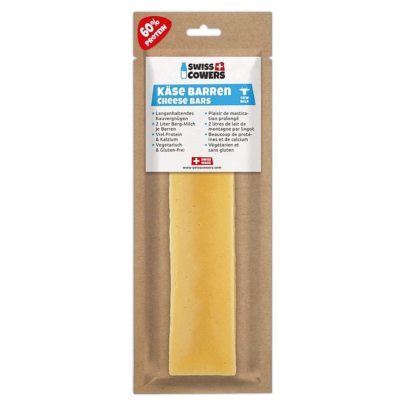 SwissCowers Cheese Bars 80 gram Hond Large Original
