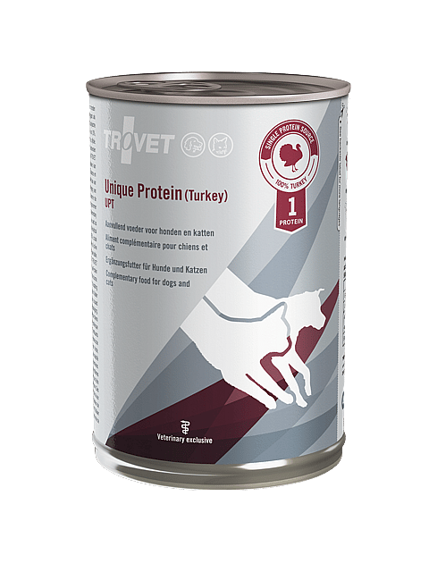Trovet UPT Unique Protein Turkey 6 x 400 gram blikjes