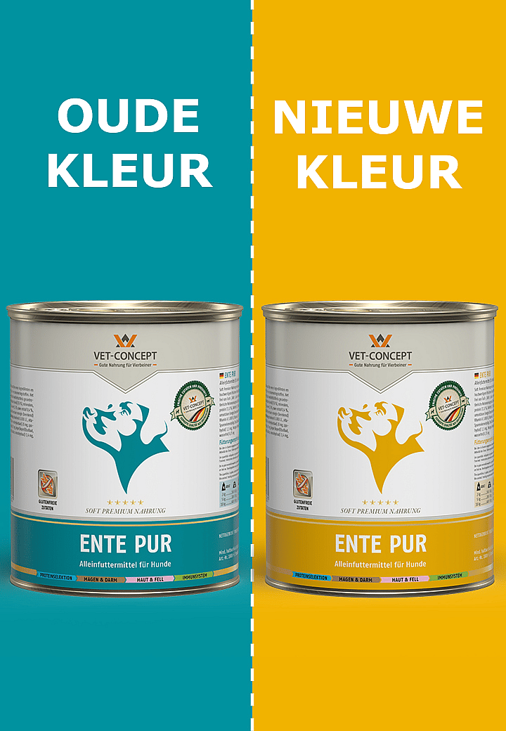 Vet-Concept Eend Puur Hondenmenu