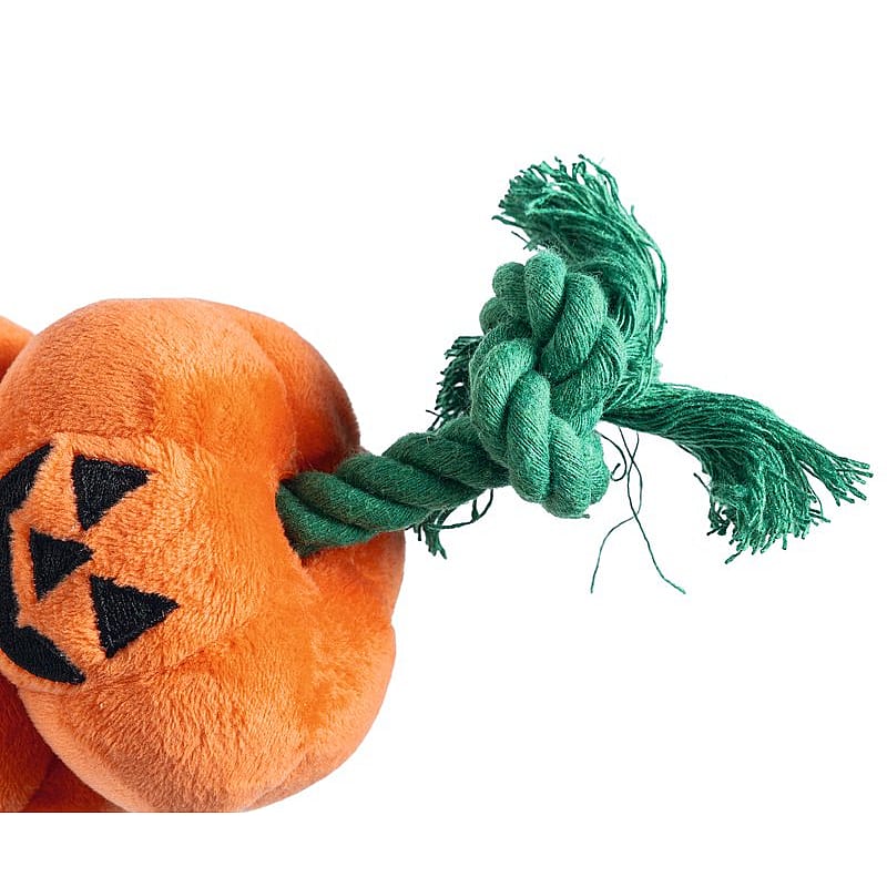 Beeztees Halloween Touw met Pompoenen Speelgoed Hond