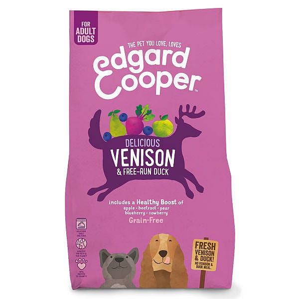 Edgard & Cooper Adult Hondenvoer Vers Hert en Scharreleend 700 gram
