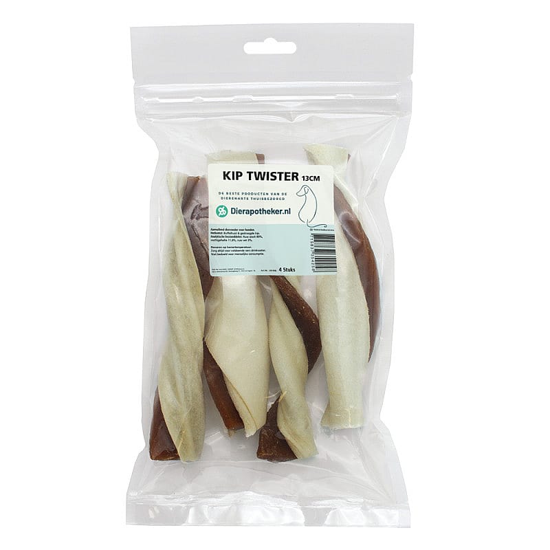 Dierapotheker Kip Twister 4 x 13 cm