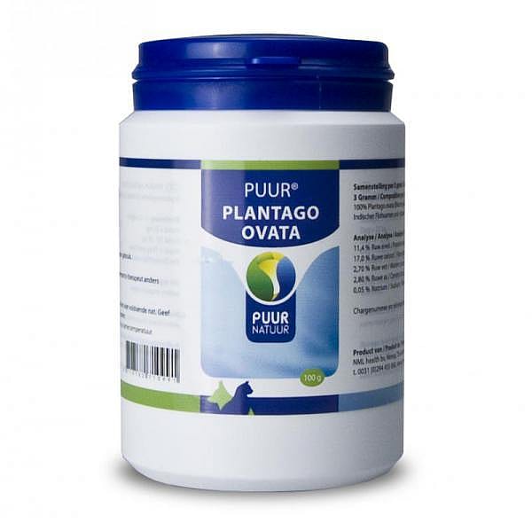 Puur Plantago Ovata Hond Kat 100 gram