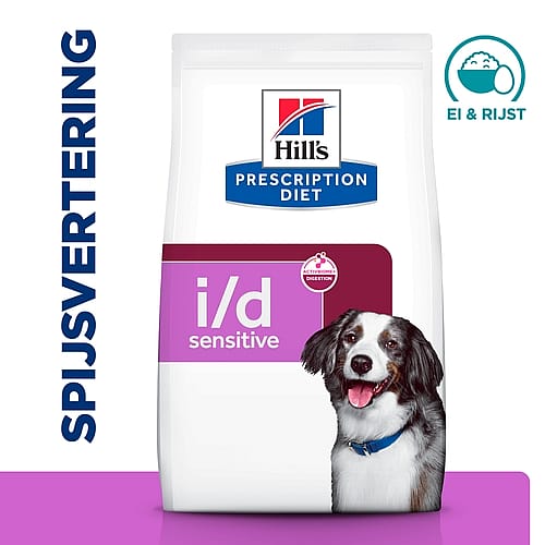 Hill's Prescription Diet ID Sensitive Digestive Care Hondenvoer Ei & Rijst