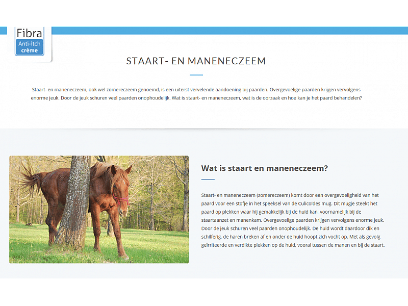 Fibra Anti-Itch Creme Paard 500 ml