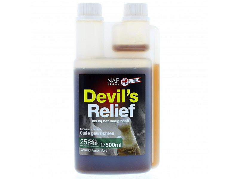 NAF Devil’s Relief – Kruidenoplossing voor stijve en oudere paarden
