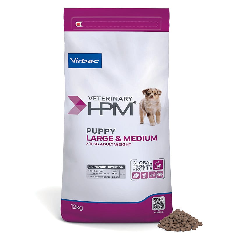 HPM Puppy Large & Medium 12 kg