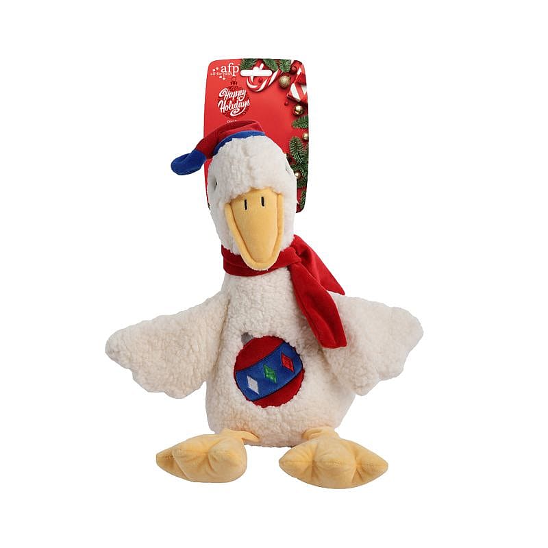 AFP Happy Holidays Cadeau Gans Kerst Hond