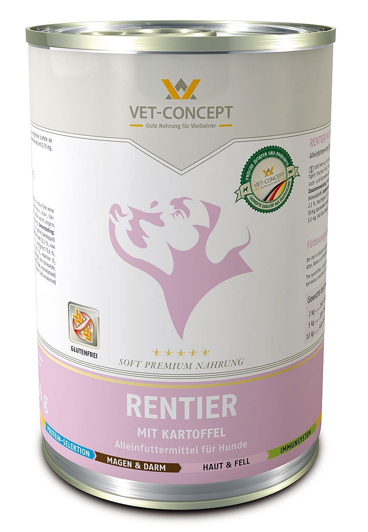 Vet-Concept Rendier Hondenmenu
