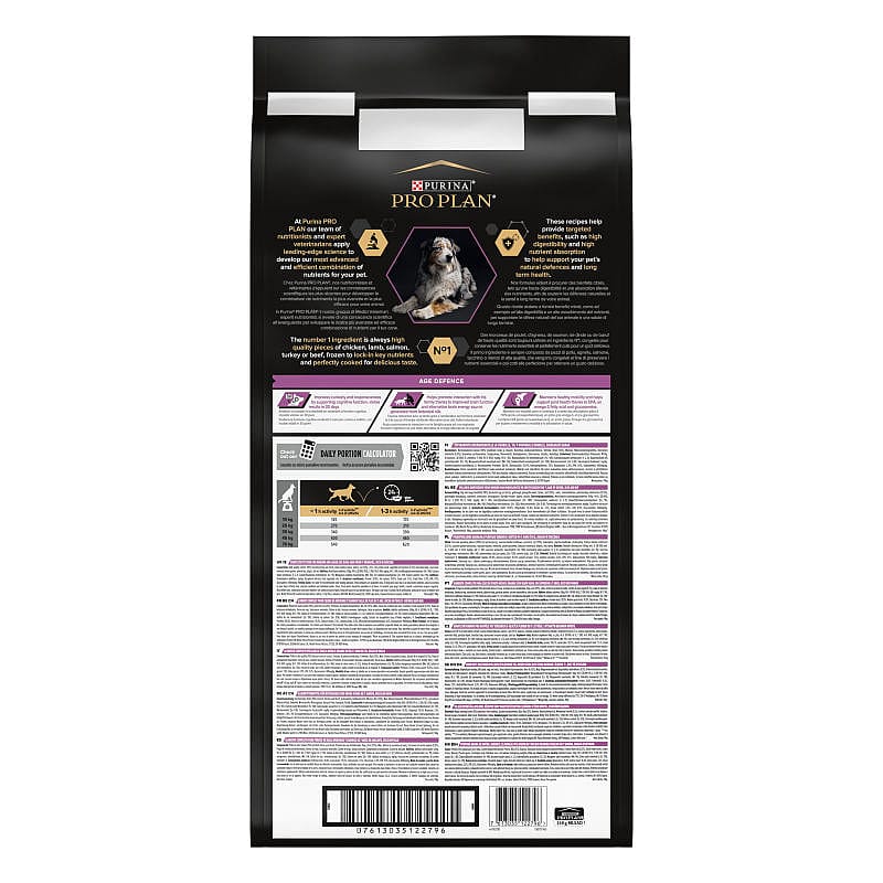 Purina Pro Plan Medium & Large Adult 7+ Age Defence Hondenvoer Kip 14 kg