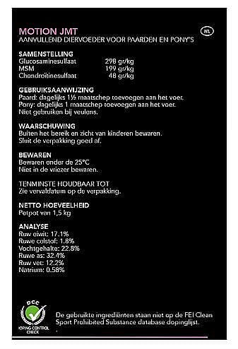 Synovium Motion JMT Gewrichten Paard 1.5 kg