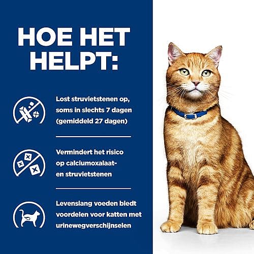 Hill's Prescription Diet CD Multicare Urinary Care Kattenvoer 12 x 85 gram maaltijdzakjes - Kip