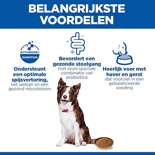  hondenvoer, brok, knoflookkleur?, hondenvoer met haver?, voedingsgeluid