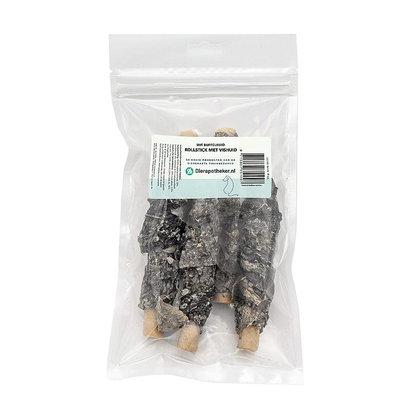 Dierapotheker Rollstick met Vishuid 6 stuks