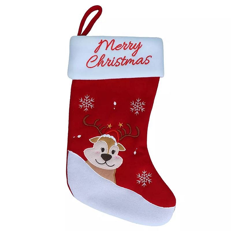 Merry Christmas Cadeau Kerstsok Hond Kat