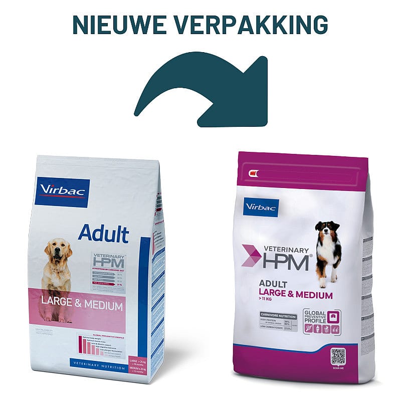 HPM Adult Large & Medium Dog 3 kg