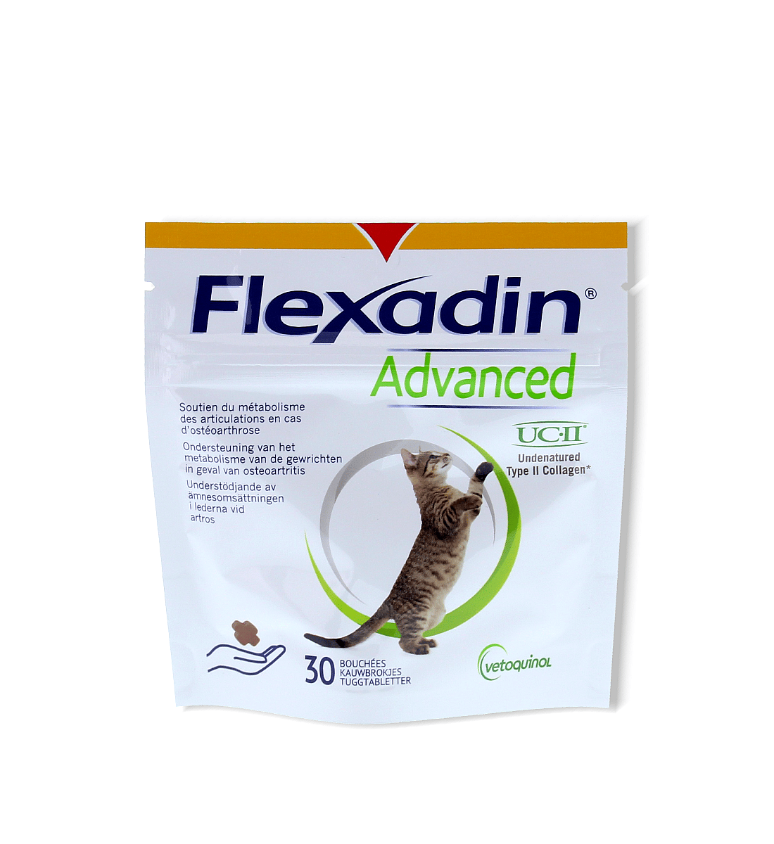 Flexadin Advanced Kat 30 kauwbrokjes