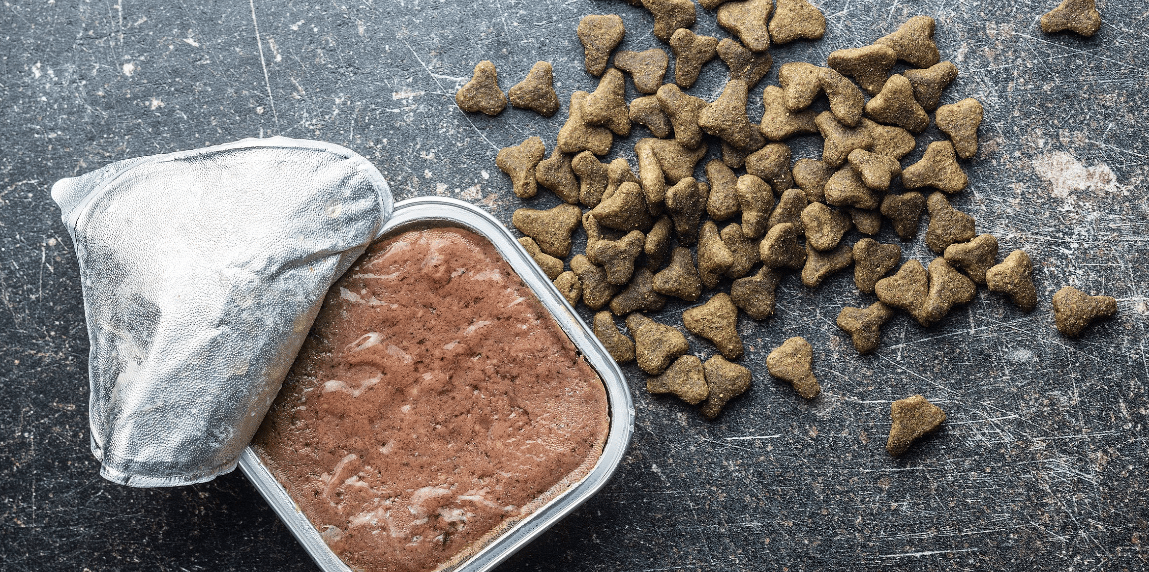 Droogvoer-natvoer-combineren-hond-kat