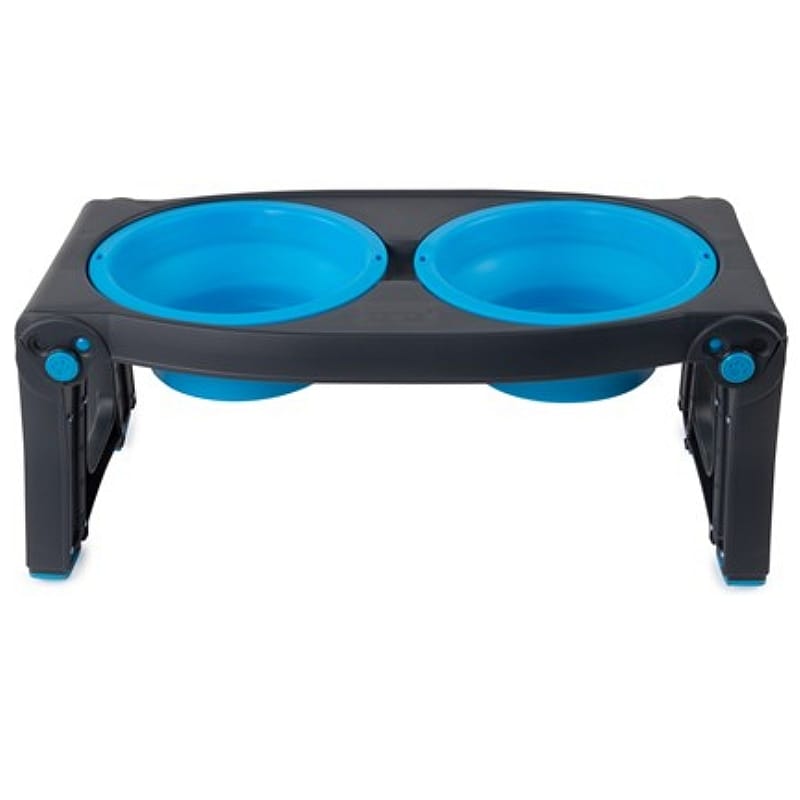 Popware Verstelbare Voerbak Blauw