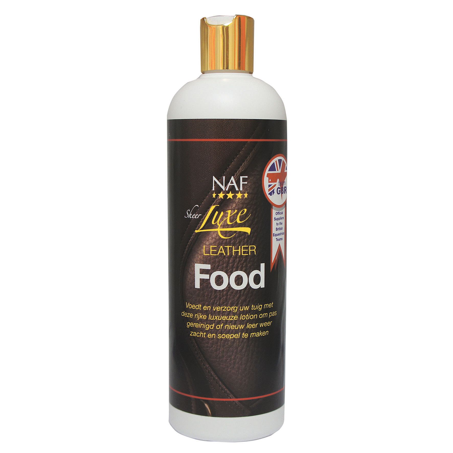NAF Sheer Luxe Leather Food 500 ml – Intensieve lederverzorging met natuurlijke oliën