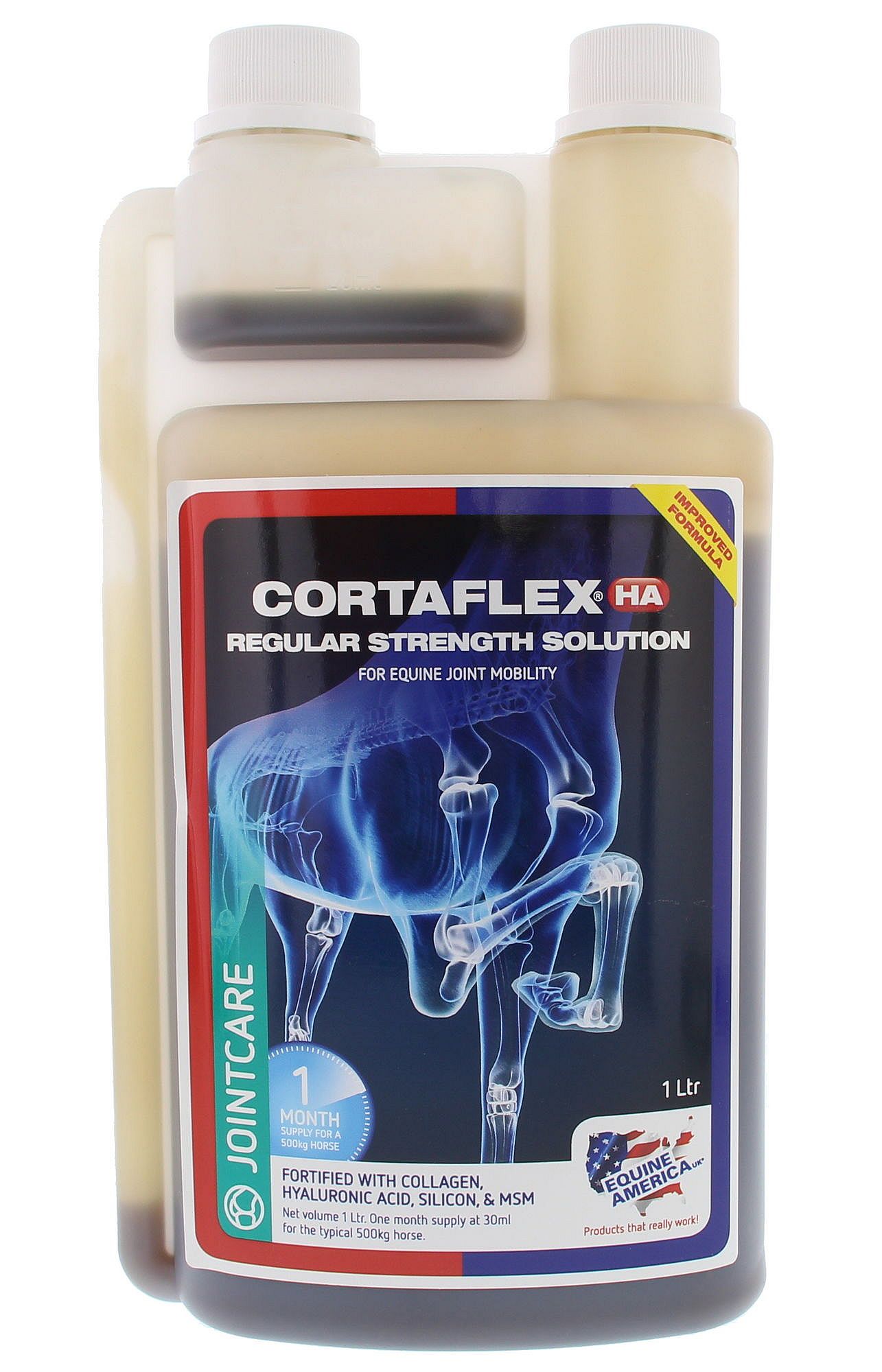 Equine America Cortaflex HA Regular Strength Solution 1 liter
