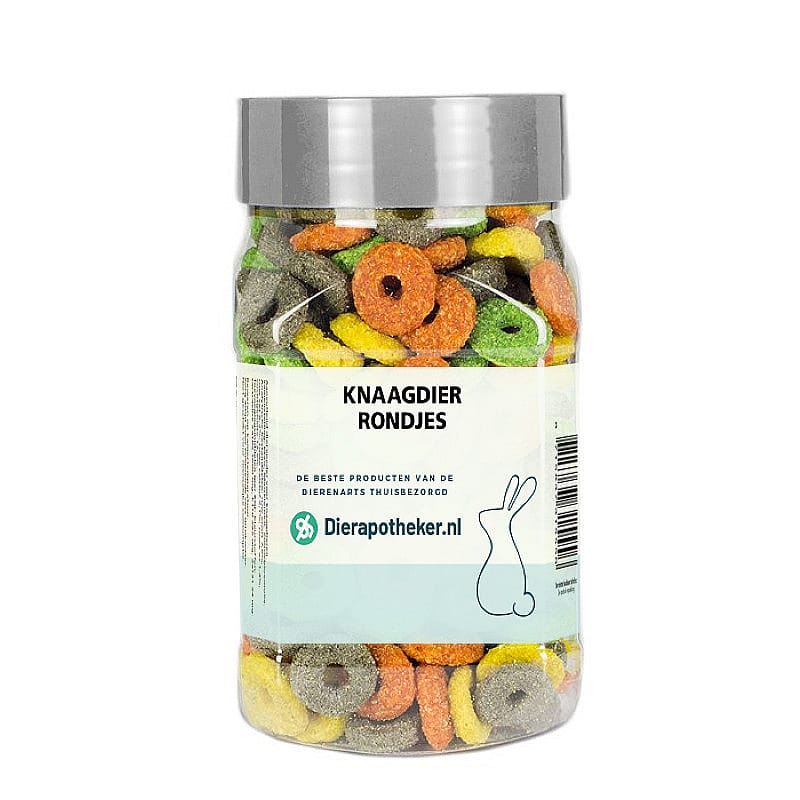Dierapotheker Knaagdier Rondjes Snack 150 gram