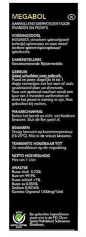 Synovium Megabol Spieren Paard 960 ml