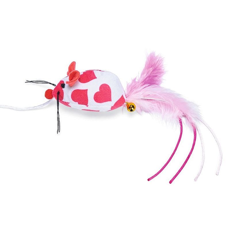 Beeztees Valentijn Kattenspeelgoed Kattenhengel Muis Kat