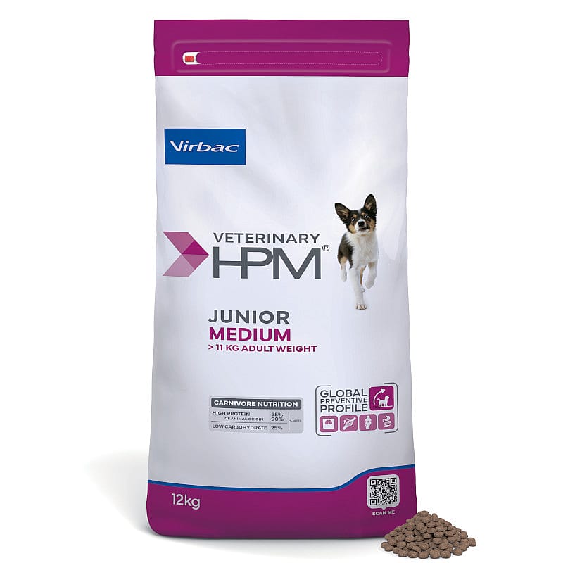 HPM Junior Medium Dog 12 kg