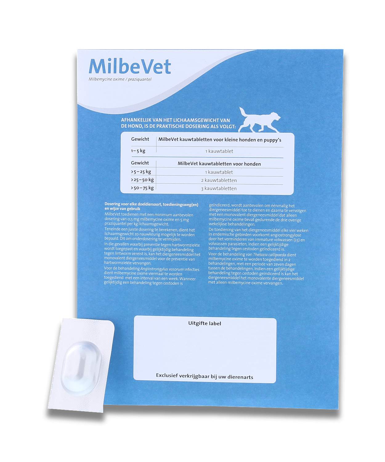 Milbevet Chewy Ontwormtablet Hond Puppy/Kleine Hond 48 tabletten