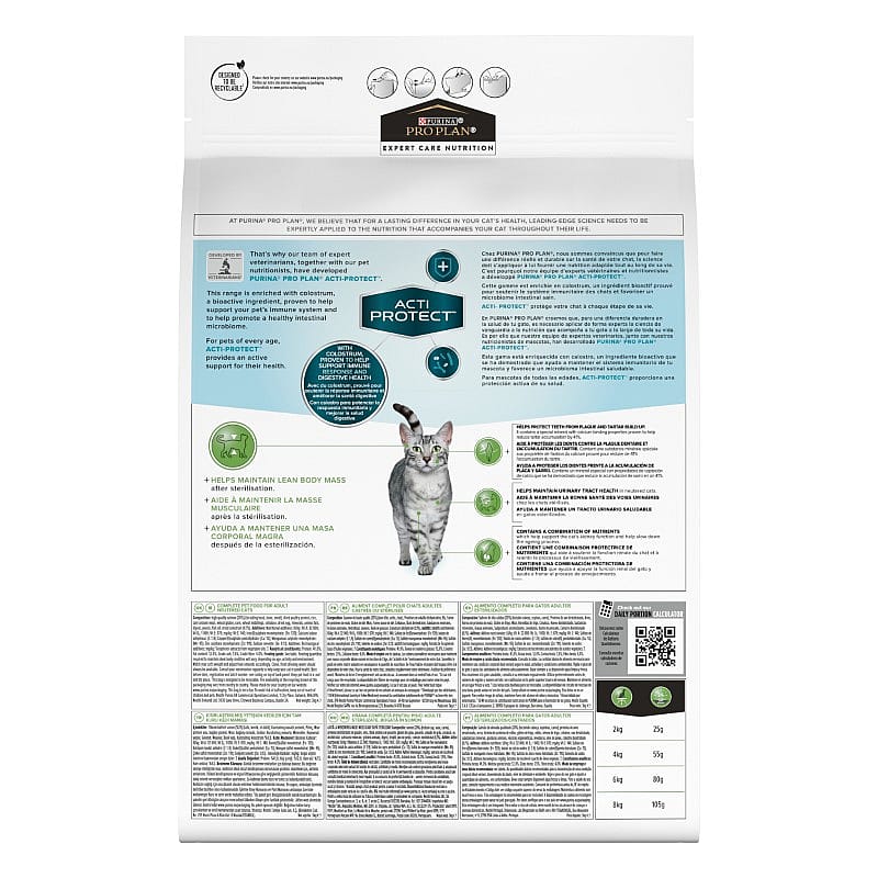 Purina Pro Plan Expert Care Cat Sterilised Kattenvoer Salmon 3 kg