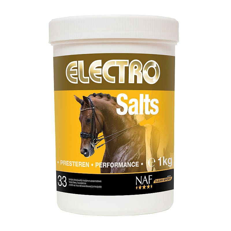 NAF Electro Salts – Poedervormig elektrolytensupplement voor paarden 1 kg