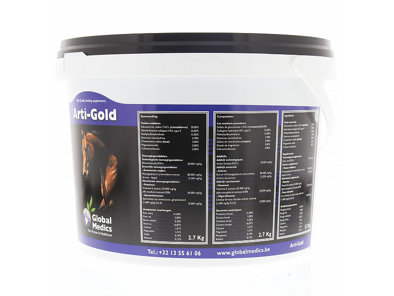 Global Medics Arti Gold Gewrichten Paard 2.7 kg