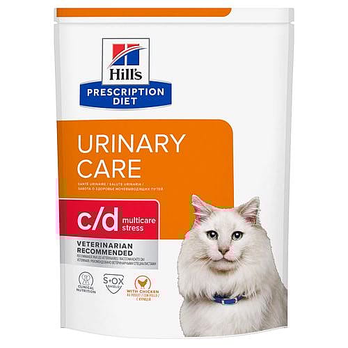 Hill's Prescription Diet CD Urinary Multicare Stress Urinary Care Kattenvoer 12 kg - Kip