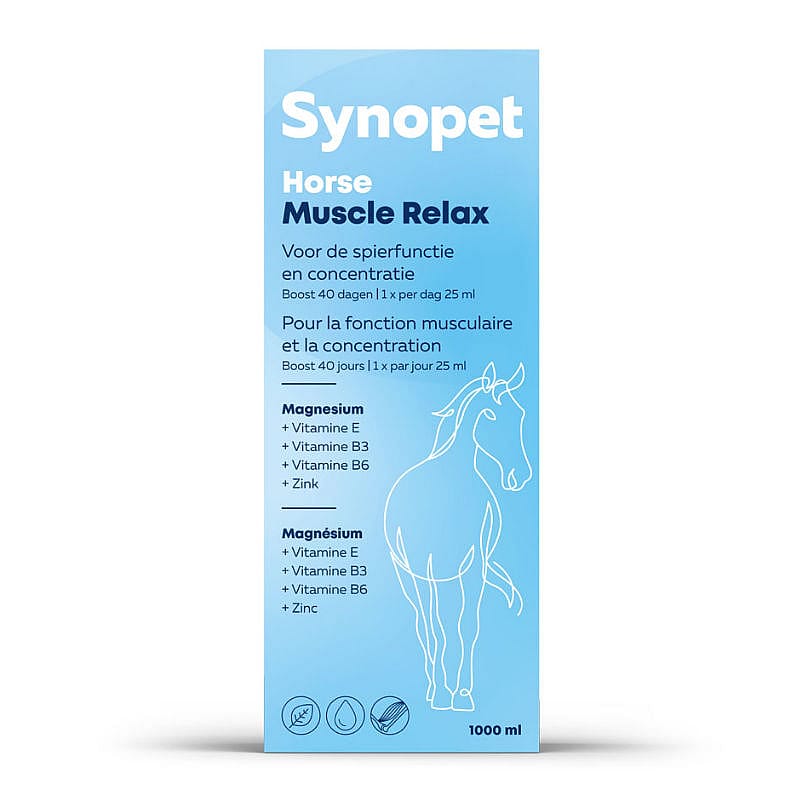 Synopet Muscle Relax Paard Kalmering 1000 ml