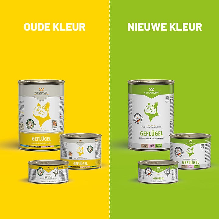 Vet-Concept Gevogelte Kattenmenu