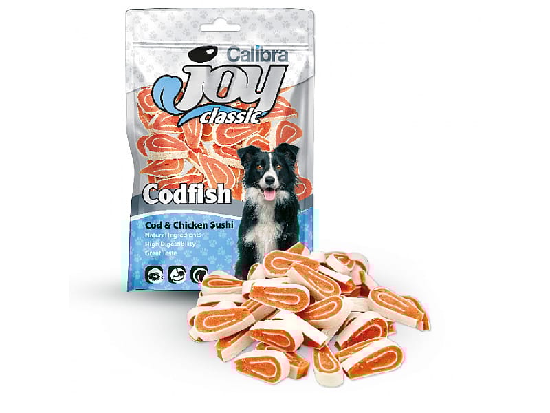 Calibra Joy Dog Chicken Cod Sushi 80 gram