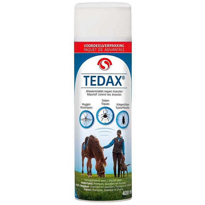 Sectolin Tedax Dazen Teken Vliegen Afweermiddel Sprayflacon 400 ml
