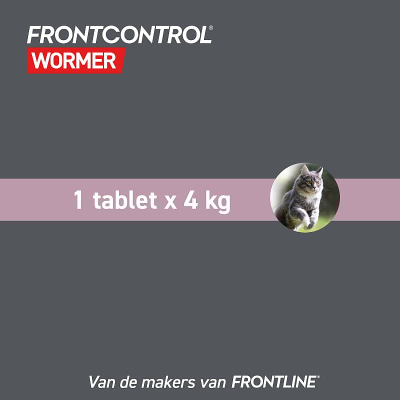 Frontcontrol Ontwormer Kat 2 tabletten