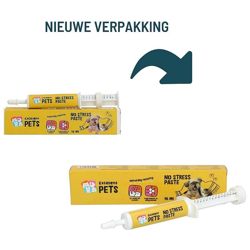 Excellent No Stress Paste Hond Kat 1 x 15 ml