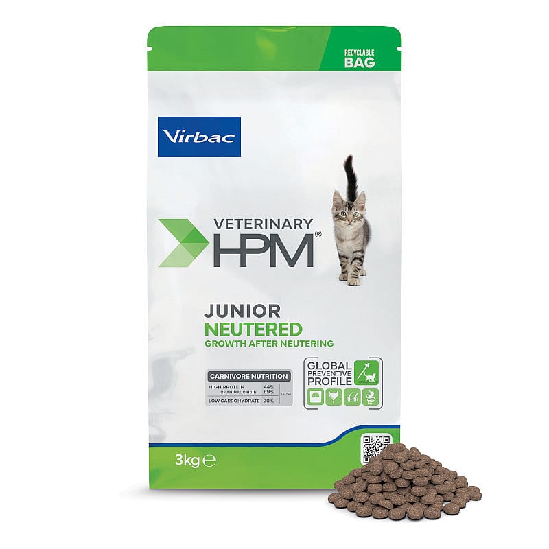HPM Veterinary Junior Neutered Cat 3 kg