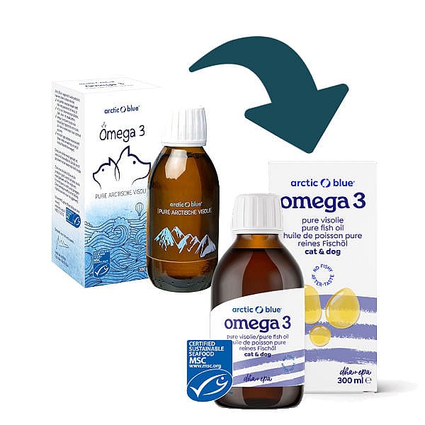 Pure Arctische Omega-3 Visolie 300 ml flacon