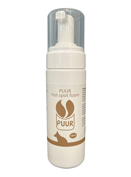 Puur Hot Spot Foam Hond 148 ml